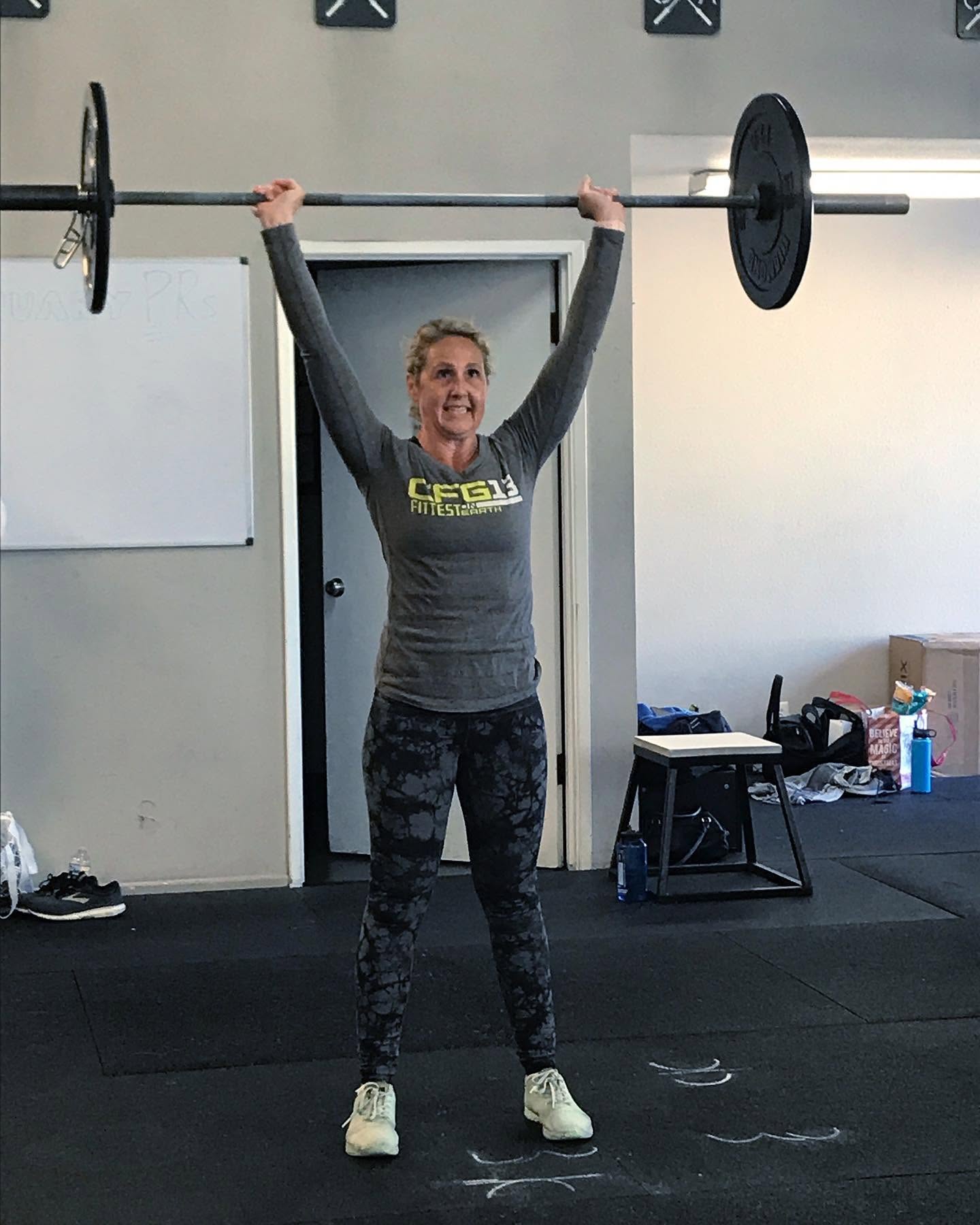 Learning the lifts at O-SEA CrossFit